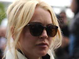 Lohan abonó la fianza estimada en 75 mil dólares el viernes.AFP  /