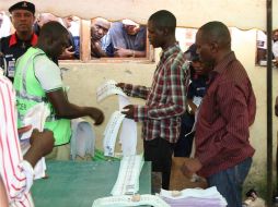 Da inicio el conteo de votos en elecciones de Nigeria. AFP  /