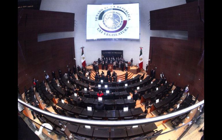 La medida que modifica la Ley de Armas de Fuego y Explosivos fue aprobada hoy por los senadores. ARCHIVO  /