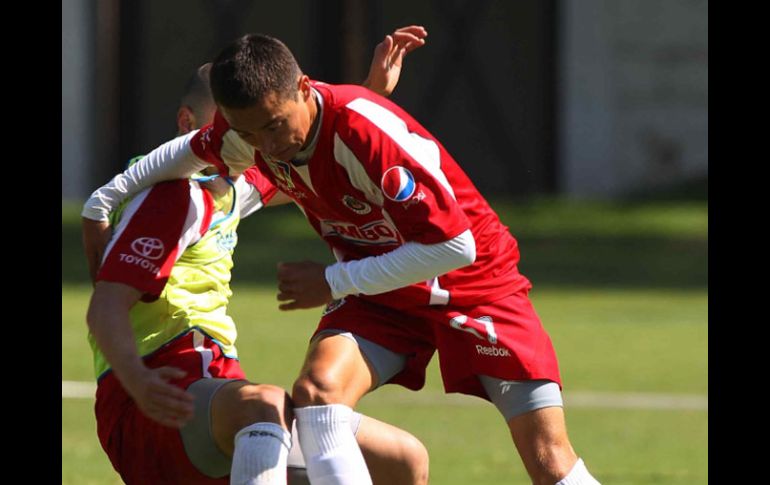 Érick Torres, delantero de las Chivas. ARCHIVO  /