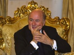 El presidente de la FIFA, Joseph Blatter. ARCHIVO  /