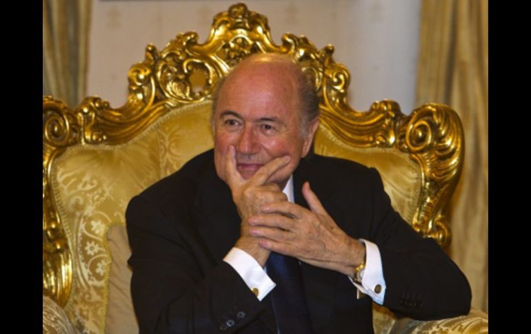 El presidente de la FIFA, Joseph Blatter. ARCHIVO  /