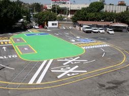 La nueva señalización se enfoca a la protección del ciclista y del peatón. A. CAMACHO  /