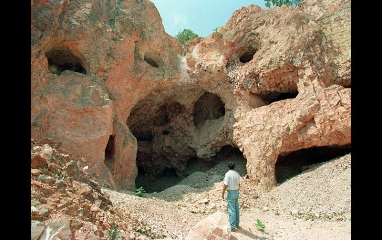 En el municipio de Magdalena existen varias minas activas de donde se extrae ópalo. ARCHIVO  /