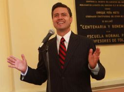 El gobernador del Estado de México, Enrique Peña Nieto. ARCHIVO  /