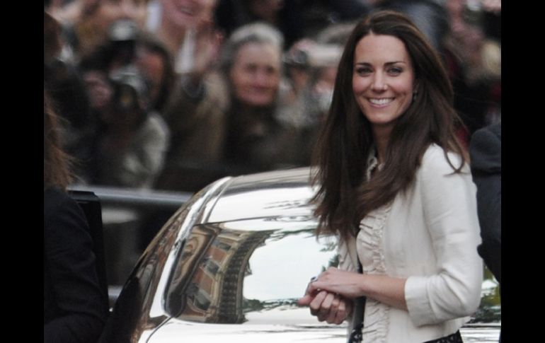 Horas antes de la boda Kate Middleton pasó la noche junto a sus padres y sus hermanos en el Goring. AFP  /