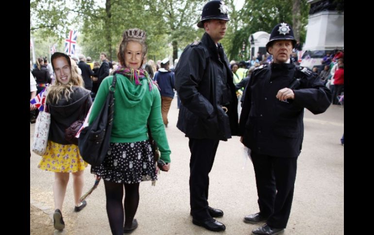 Fue uno de los mayores operativos de seguridad implementados en Londres. REUTERS  /