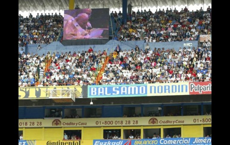 Católicos se reunirán este sábado 30 de abril en el Estadio Jalisco para observar la beatificación del Papa Juan Pablo II. ARCHIVO  /