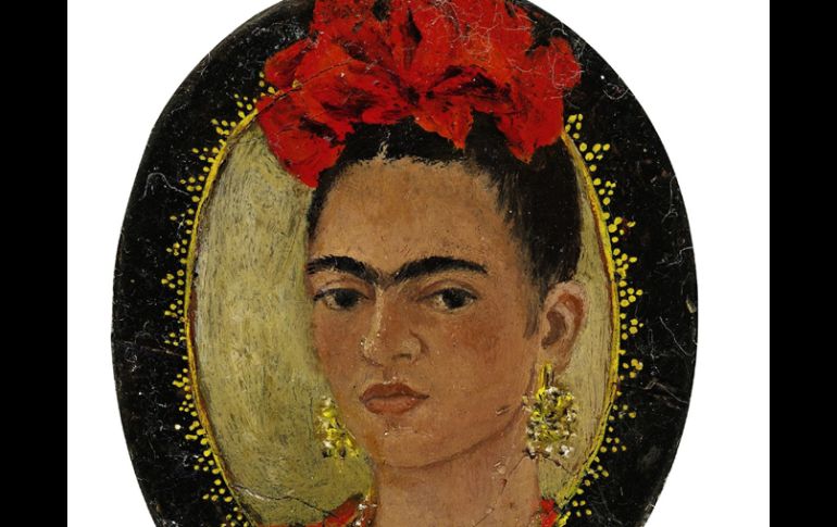 Un autorretrato en miniatura de la pintora mexicana Frida Kahlo, valorado en más de 800 mil dólares.REUTERS  /