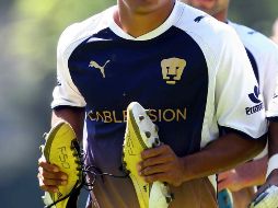 Javier Cortés, mediocampista de Pumas. MEXSPORT  /