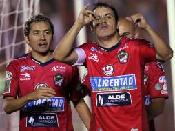 Cuauhtémoc Blanco del Irapuato en los cuartos de final de la Liga de Ascenso. MEXSPORT  /