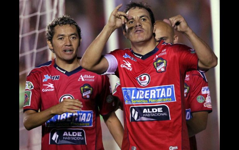 Cuauhtémoc Blanco del Irapuato en los cuartos de final de la Liga de Ascenso. MEXSPORT  /