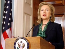 Clinton invitó a talibanes a participar en un proceso político pacífico, después de la muerte de Bin Laden. AP  /