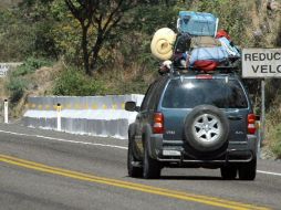 Al interior del Estado se reportaron 66 decesos, de los cuales 29 fueron por choque y 16 por volcadura. ARCHIVO  /