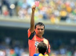 Ricardo Arellano, durante el encuentro del Torneo Clausura entre Pumas y América. MEXSPORT  /