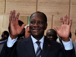 En diciembre de 2010, Yao N'Dré, pariente de Laurent Gbagbo, abrió la crisis más grave de la historia del país. AP  /