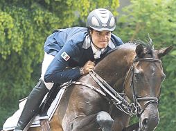 El joven jinete tapatío Alberto Martínez ya participó en el serial de la Copa del Mundo de la FEI. A. CAMACHO  /