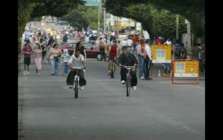 La reducción a la Vía RecreActiva de seis kilómetros se mantendrá por lo menos este año. ARCHIVO  /