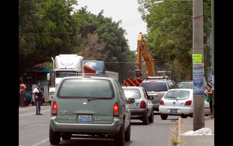 Prolongación Alcalde es una de las arterias afectadas por las nuevas obras que se realizan. INFORMADOR  /