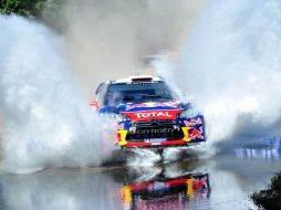 Sebastian Loeb fue el mas veloz de la primera jornada del Rally de Cerdeña. AFP  /