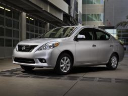 La nueva silueta del Tiida sedán luce agradable a la vista. NISSAN USA  /