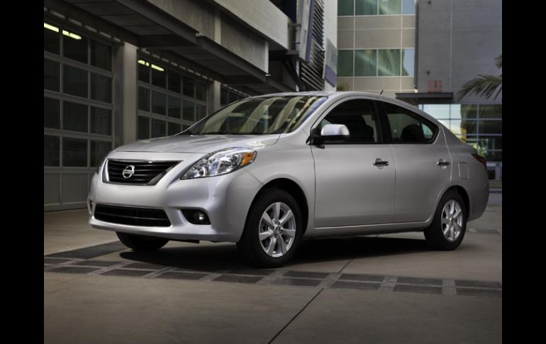 La nueva silueta del Tiida sedán luce agradable a la vista. NISSAN USA  /