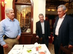 Francisco Ramírez Acuña, Alberto Cárdenas y Emilio González coincidieron en sancionar a los panistas que han cometido excesos. A.GARCIA  /