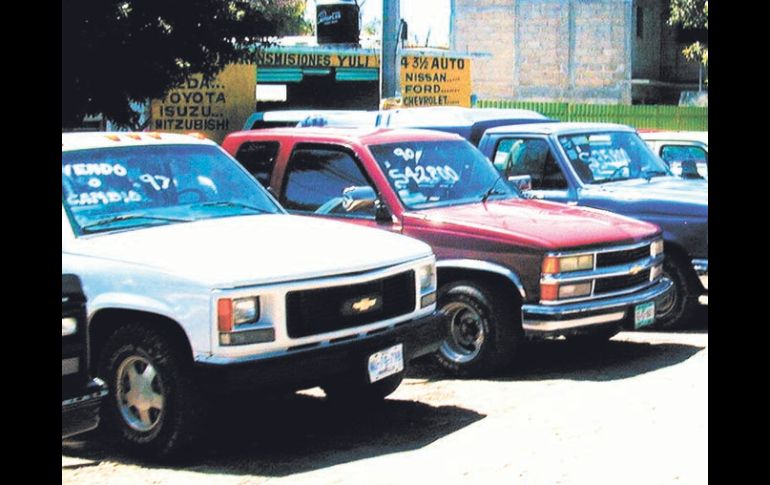 Durante mayo, junio y julio la adquisición de autos en el país tiende a la baja. ARCHIVO  /