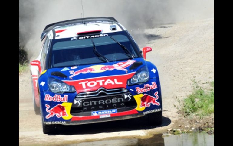 Sebastian Loeb se mantiene como líder del Rally de Cerdeña. AFP  /