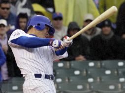 Fukudome conectó sencillo al jardín central para remolcar el triunfo de los Cachorros. AP  /