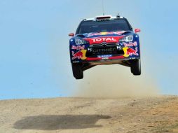 Loeb se mantiene al frente de la clasificación del mundial de rallys. AFP  /