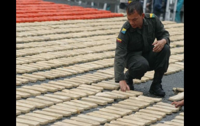 Reconocen que el tráfico de cocaína es un mercado 'extremadamente dinámico'. ARCHIVO  /