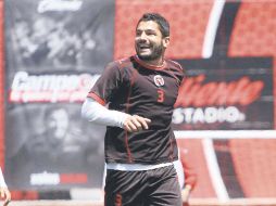 Javier Gandolfi encabezará el ataque de Tijuana esta tarde en el Estadio Caliente. MEXSPORT  /