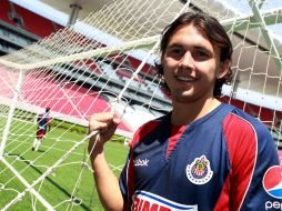 Omar Arellano ve inspirado a Chivas para seguir por buen camino en la Liguilla Clausura 2011. MEXSPORT  /