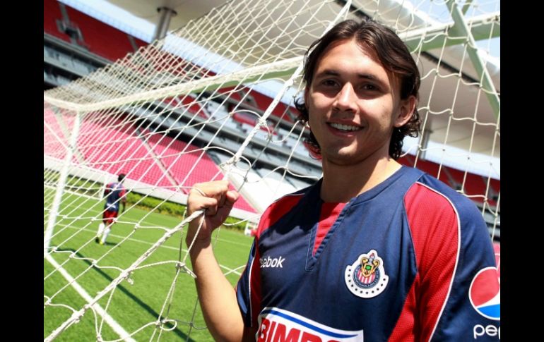 Omar Arellano ve inspirado a Chivas para seguir por buen camino en la Liguilla Clausura 2011. MEXSPORT  /