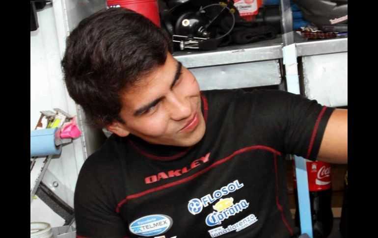 Antonio Pérez, durante el dia 2 del Nascar Corona GP de Monterrey. MEXSPORT  /