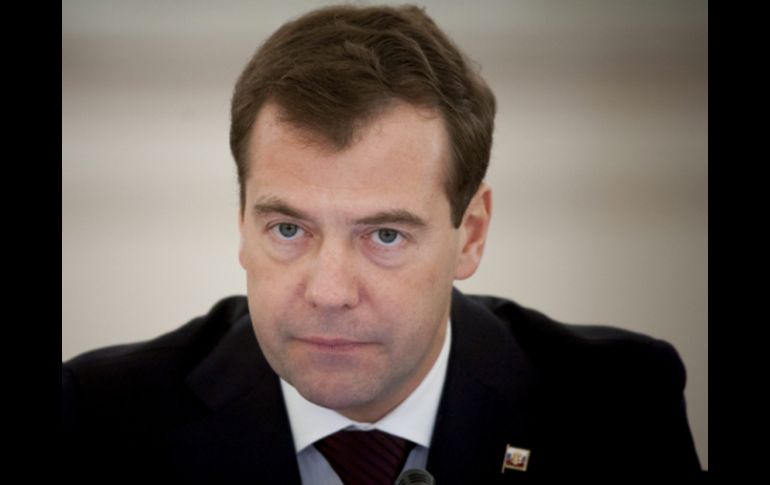 El presidente ruso Dmitry Medvedev. ARCHIVO  /