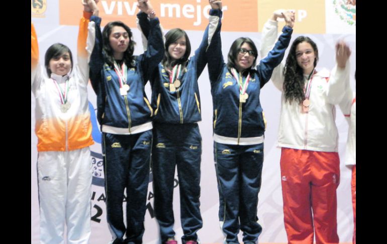 Las femeniles sumaron oro y la distancia sobre Sonora. ESPECIAL  /