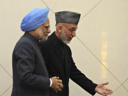 Manmohan Singh se encuentra de visita en Afganistán. AFP  /