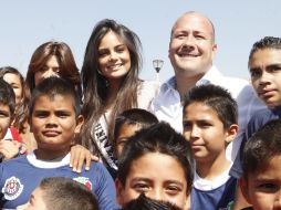 Ximena Navarrete se preocupa por el bienestar de los demás. S. NÚÑEZ  /