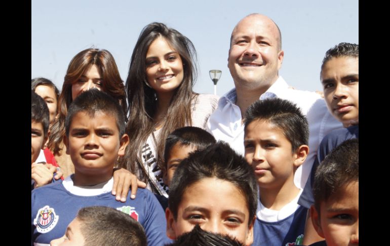 Ximena Navarrete se preocupa por el bienestar de los demás. S. NÚÑEZ  /