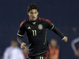 El delantero Carlos Vela no aparece en la lista de seleccionados que participará en la Copa Oro. MEXSPORT  /