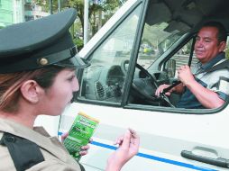 Vialidad reconoce que se han relajado los operativos contra conductores que no utilizan el cinturón. A. GARCÍA  /