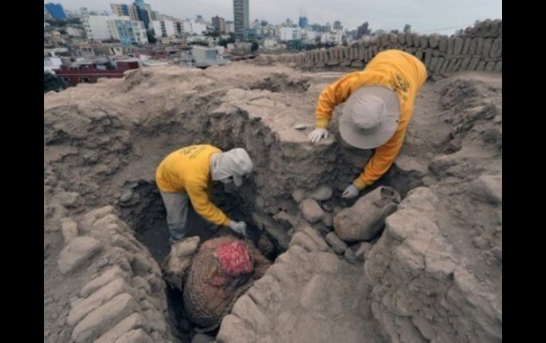 El hallazgo brindará nueva información sobre el origen y la consolidación de la civilización al norte de Perú. AFP  /