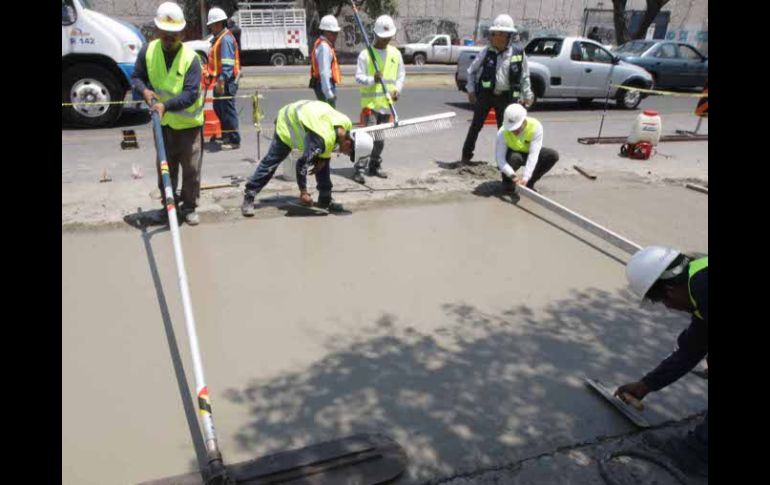 El Ayuntamiento de Guadalajara anuncia conclusión e inicio de obras de pavimentación. ARCHIVO  /