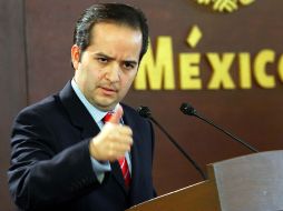 Alejandro Poiré destaca que sólo Nuevo León cumple con el acuerdo sobre control de confianza de su personal. NTX  /