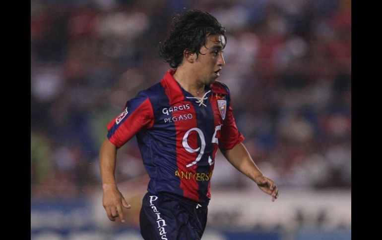 Christian 'Hobbit' Bermúdez durante un partido del Torneo Clausura 2011. MEXSPORT  /