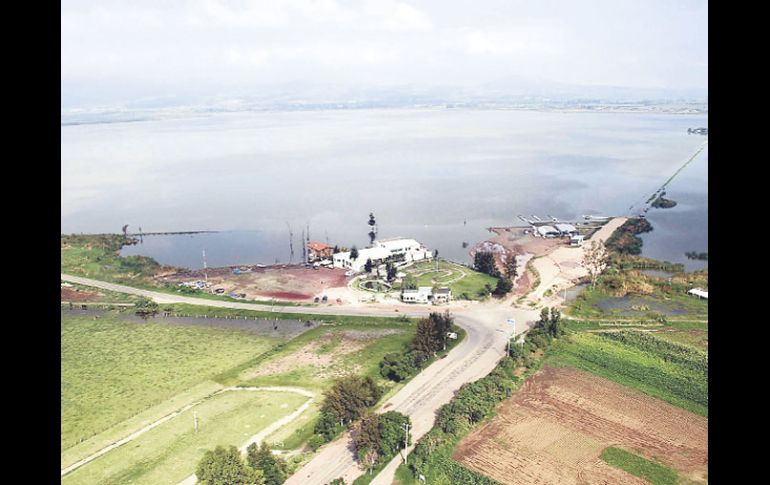 Vista panorámica de la Laguna de Zapotlán. ESPECIAL  /