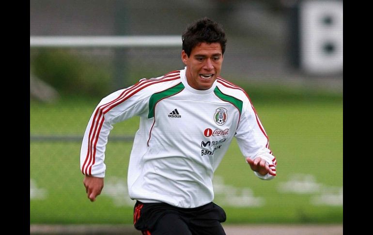 Imagen de archivo de Héctor Moreno en un entrenamiento de la Selección mexicana. MEXSPORT  /