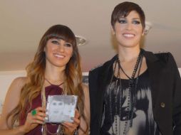 Las hermanas Hanna y Ashley presentaron su nuevo disco A tiempo que incluye un DVD. NOTIMEX  /